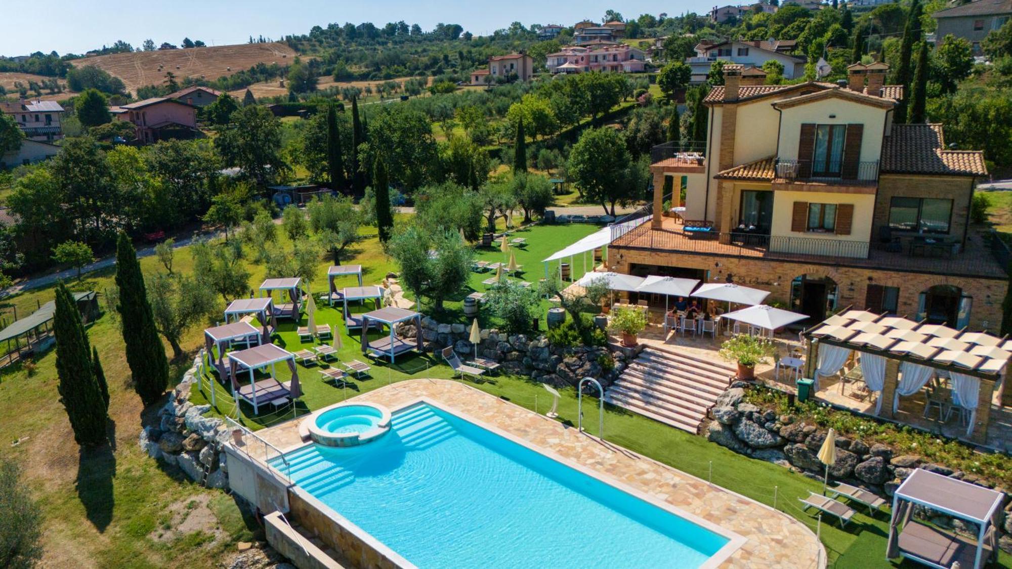 Agriturismo Le Bosche San Marino Exterior foto